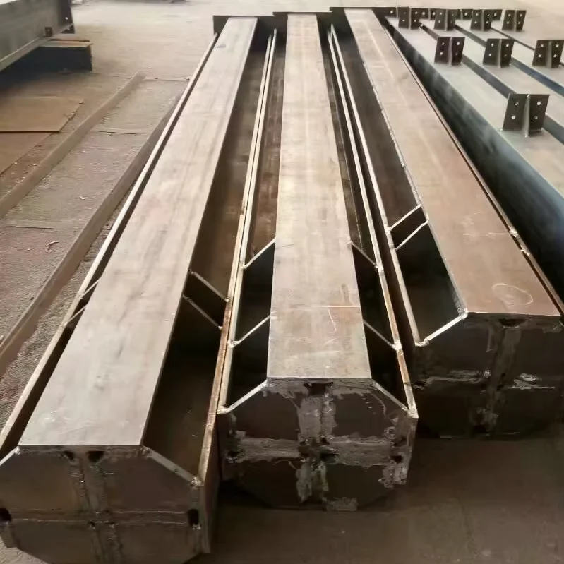 Q355B S355JR A572 Gr.50 H-Beam Steel Structure Fabrication Supplier