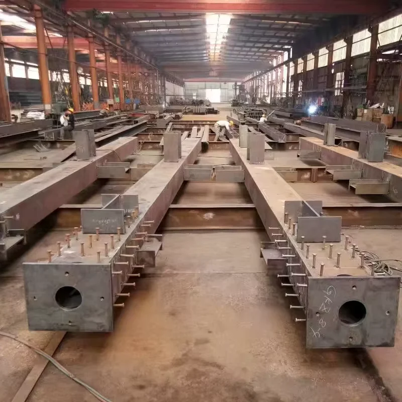 Q355B S355JR A572 Gr.50 H-Beam Steel Structure Fabrication Supplier