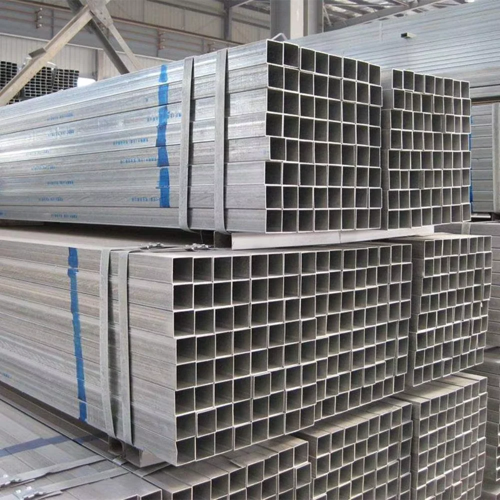 S235 S275 Galvanized Square Rectangular Steel Tube Supplier