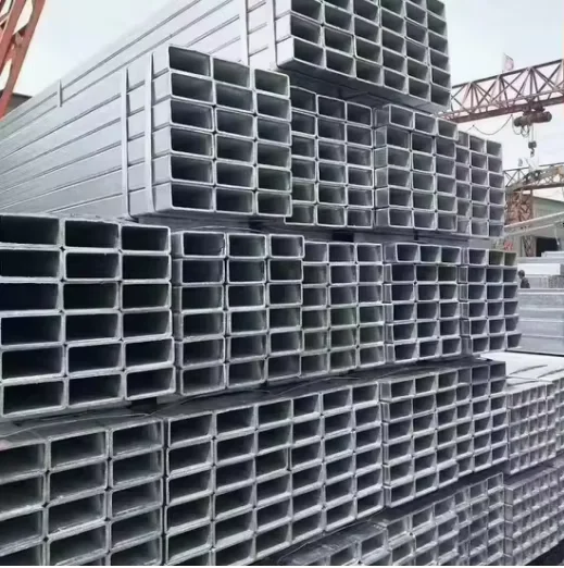 S235 S275 SS400 Galvanized Square Rectangular Steel Tube Supplier