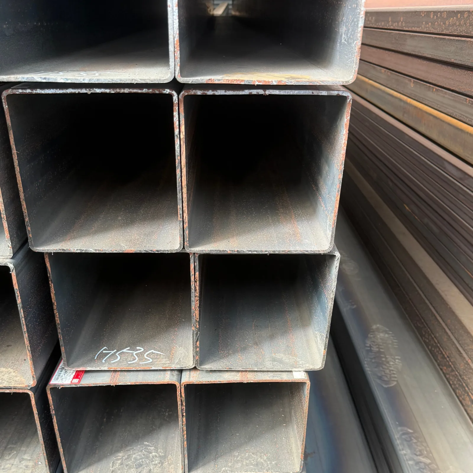 S355JR ERW Square Steel Tube 80x40x2mm CE Certified Supplier