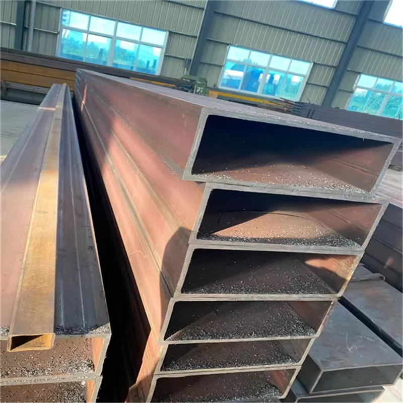 S355JR Sharp Corner Square Rectangular Steel Tube EN10210 Supplier