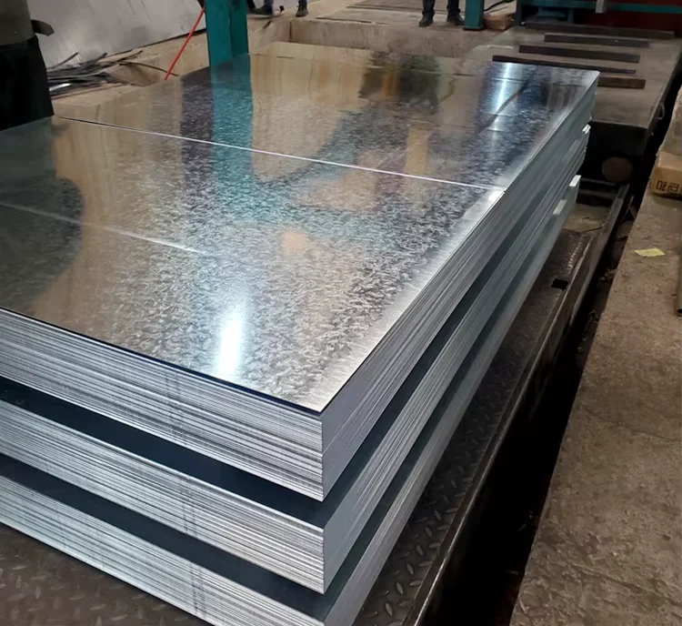 SGHC SGCC DX51D Q195 Galvanized Steel Cutting Sheet 0.12-4.0mm JIS ASTM Supplier