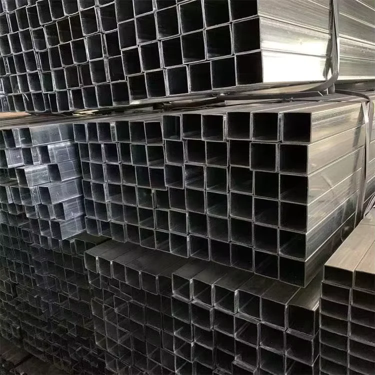 SPCC DC01 Hot Dip Galvanized Square Rectangular Steel Tube 20-200mm Supplier