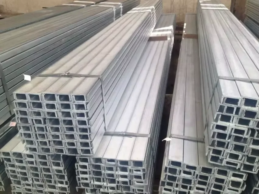 Q235 Q345 ASTM A36 Galvanized C-Channel Steel Custom Sizes Supplier