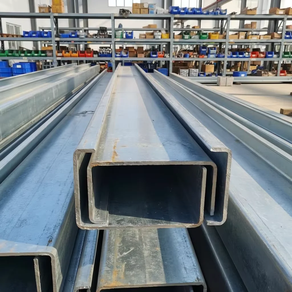 Q235B Q355B C Channel Steel Hot Dip Galvanized Custom Sizes Supplier