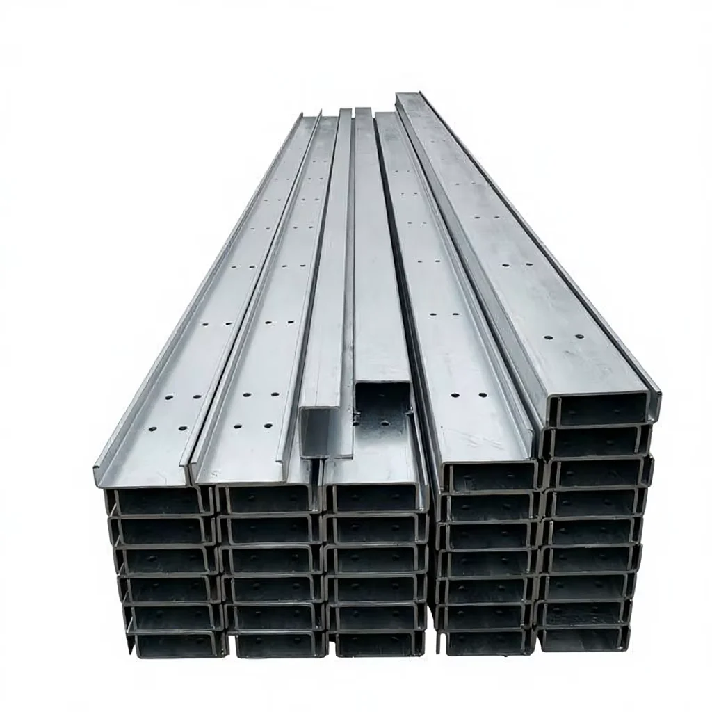 Q235B Q355B C Channel Steel Hot Dip Galvanized Custom Sizes Supplier